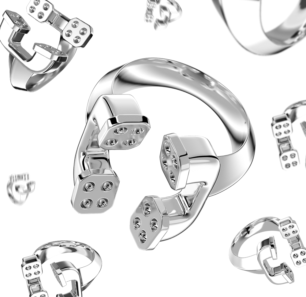  Rings Silver