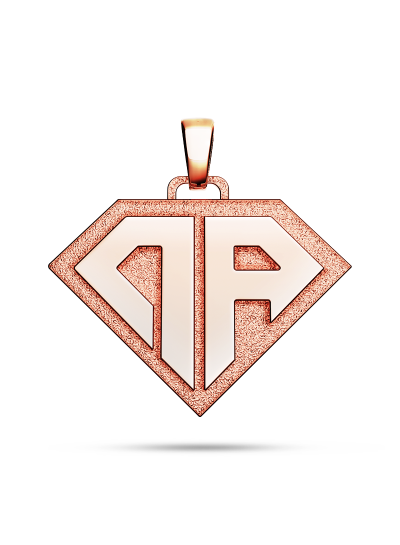 0800 Don Rouch Rose Gold Pendant Pendants Rose Gold