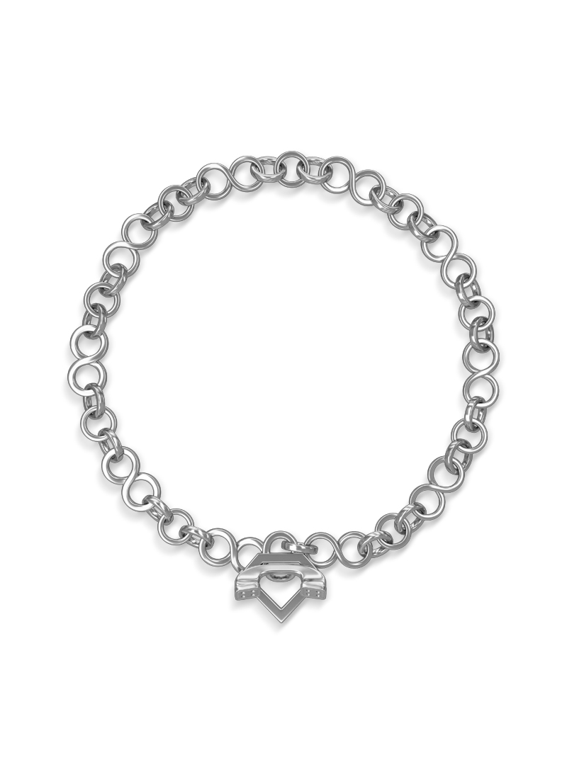 0800 Don Rouch Slim Bracelet Bracelets Silver
