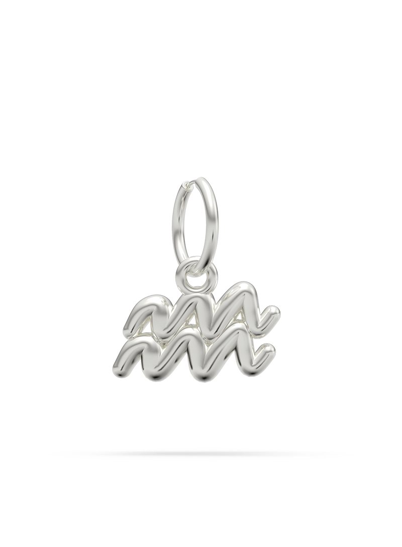 0800 Zodiac Earrings 0800 Zodiac Silver