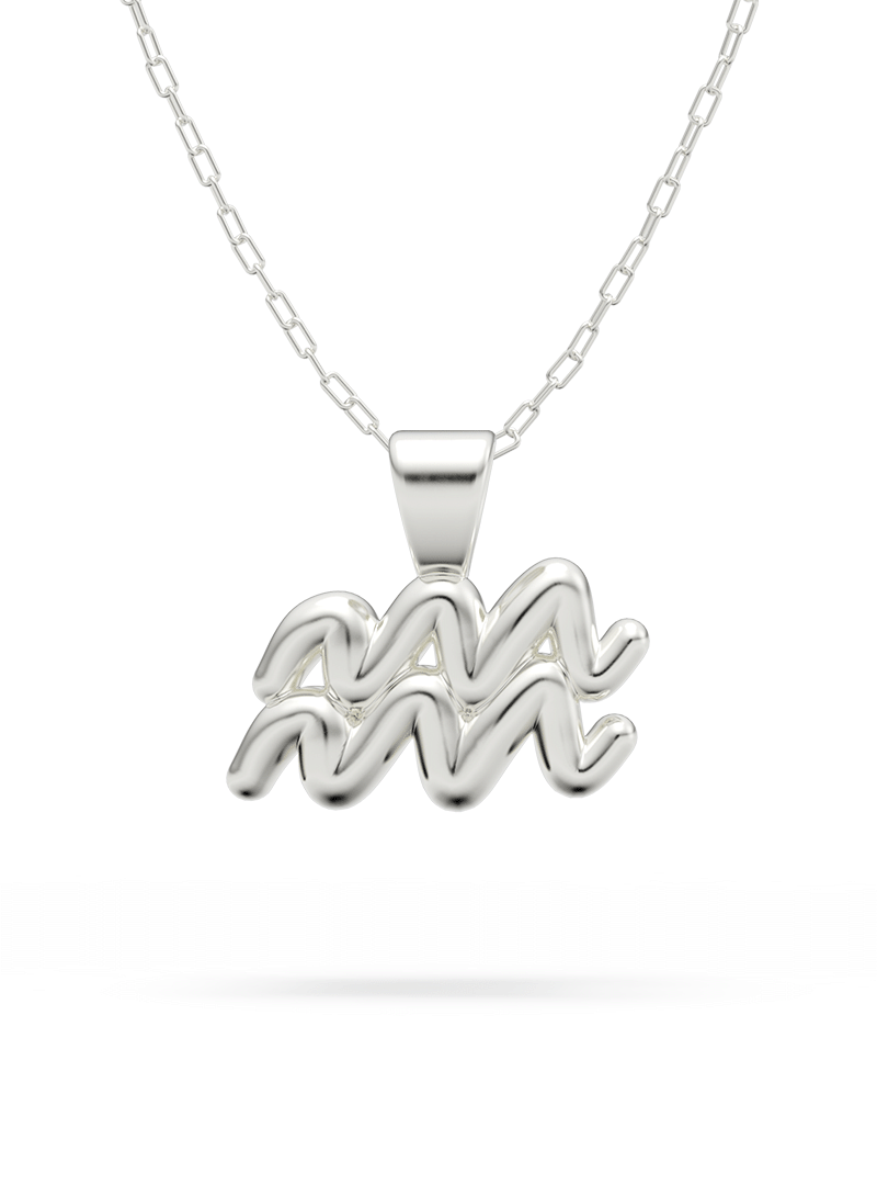 0800 Zodiac Chain 0800 Zodiac Silver