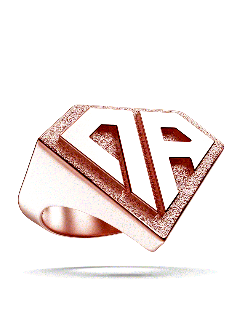Plated 0800 Don Rouch Classic Ring Rings Gold Bath