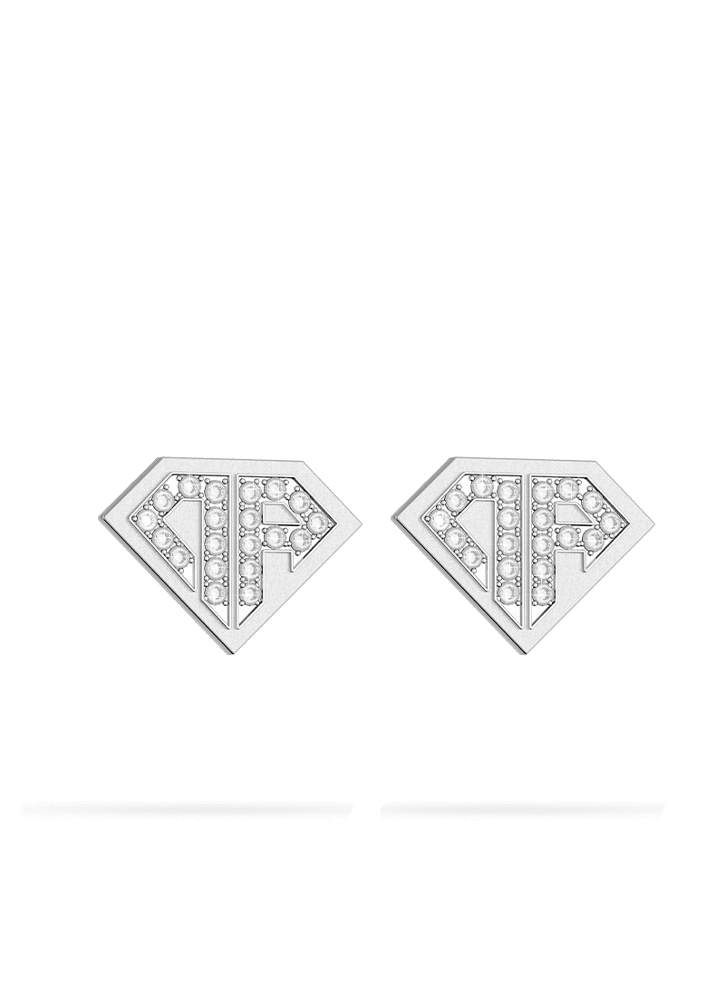 Baby Rouch Fru Fru Full Ice Earrings Baby Rouch Silver