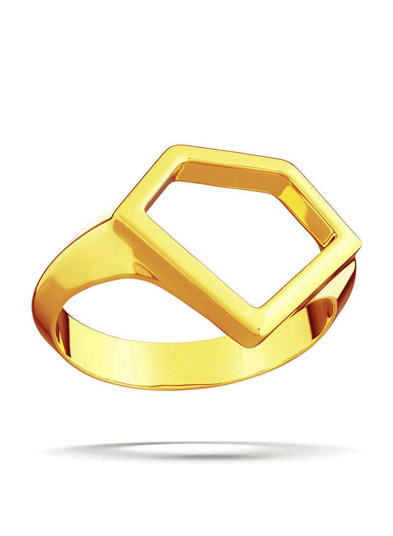 Plated 0800 Don Rouch Soul Ring Rings Gold Bath