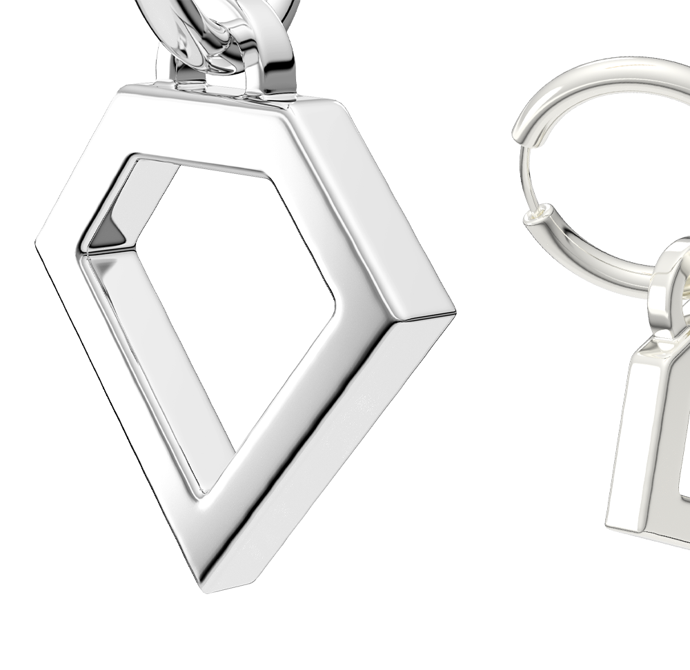  Earrings Silver