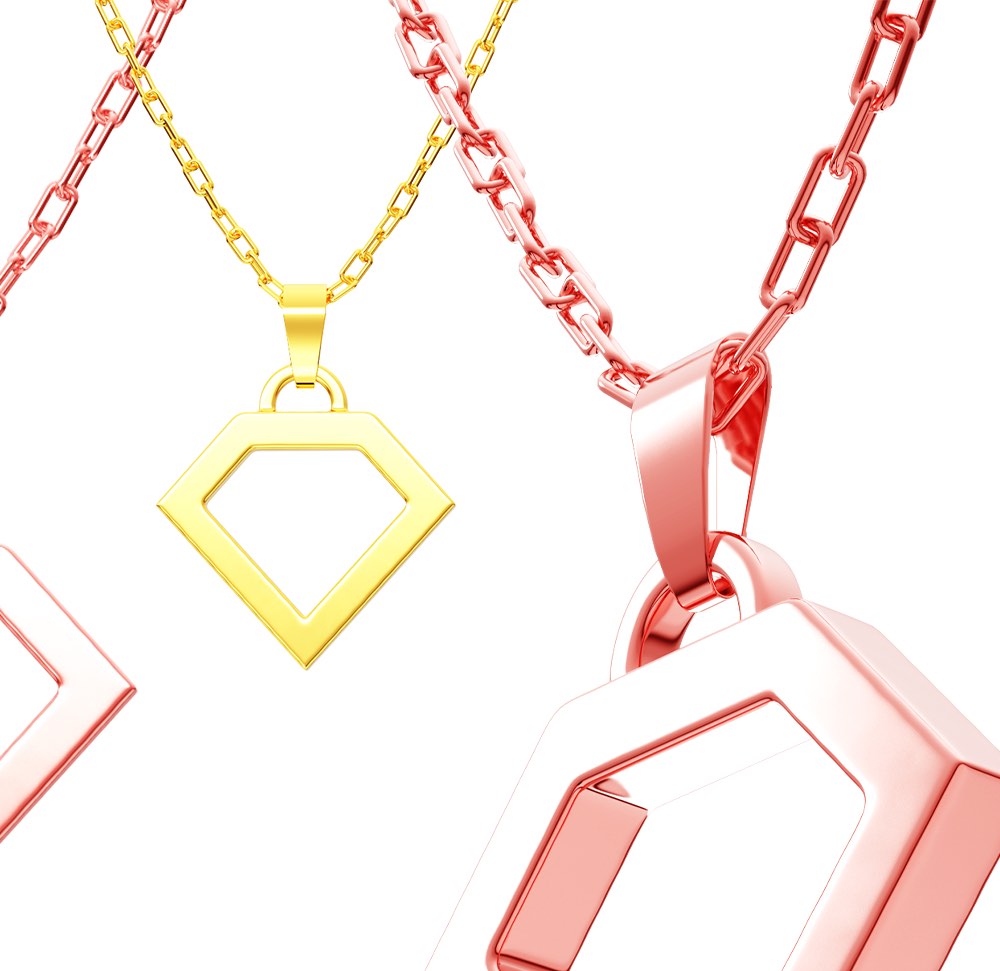  Chains Gold Bath