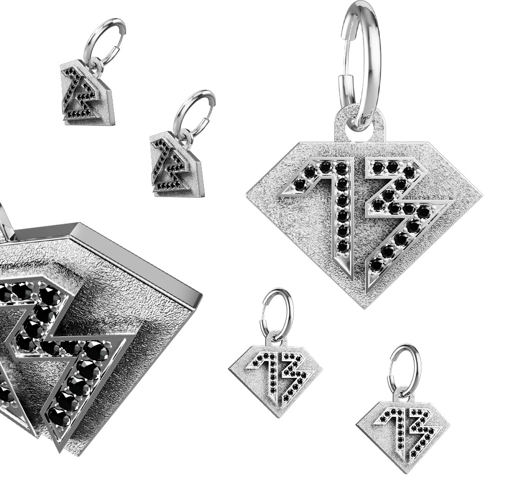  Earrings Silver
