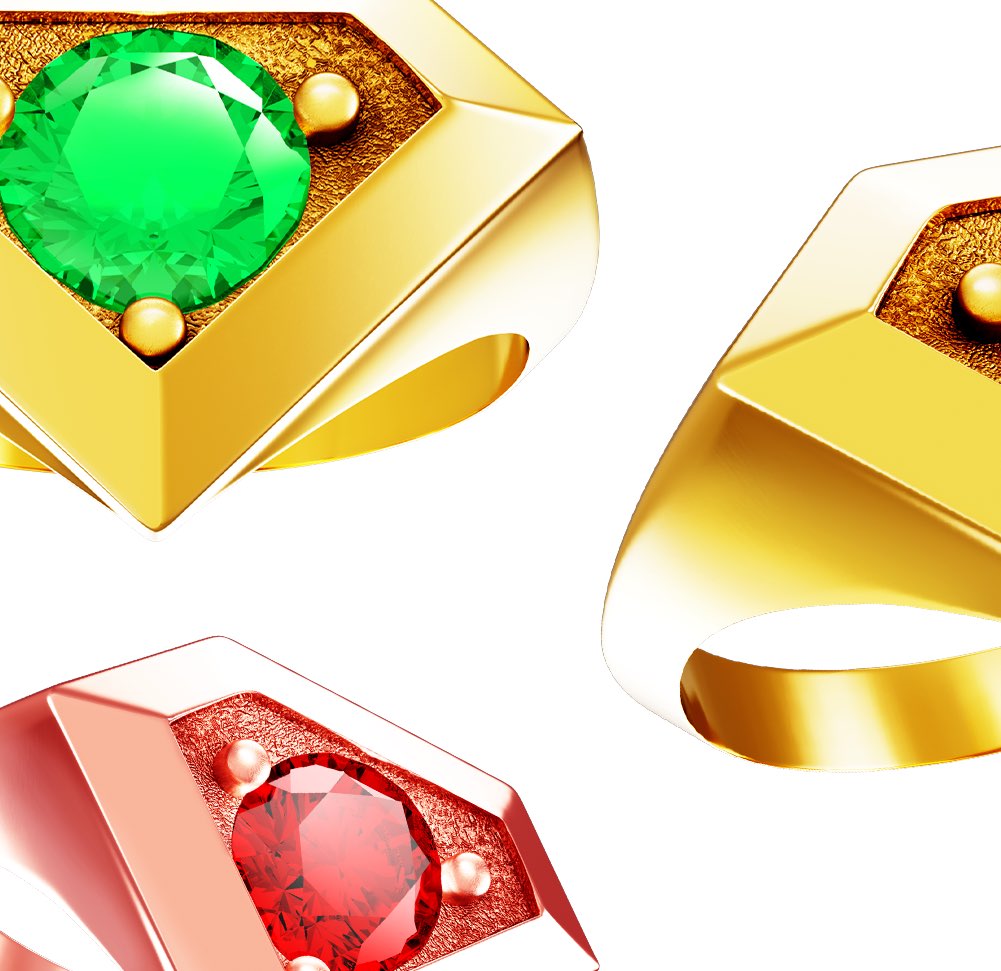 0800 Don Rouch Plated Solitaire Ring - 0800 Don Rouch